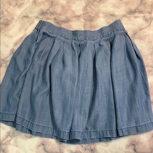 American Eagle Outfitters Blue A-Line Skirt